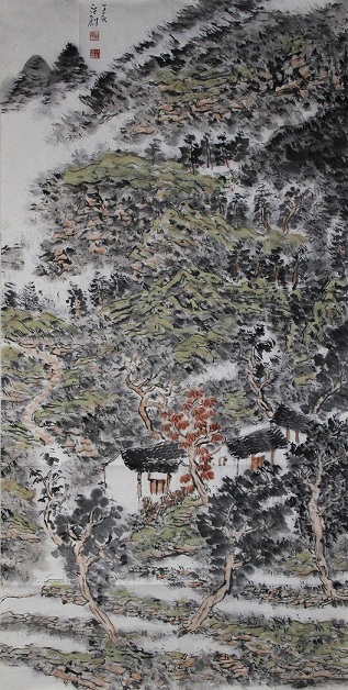 桂行创 四尺整纸展览精品68x136cm