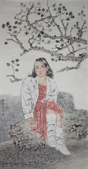 王根生 四尺整纸精品作品68x136cm