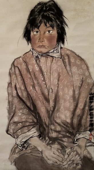 李永文精品作品《山妮》90x49.5cm